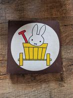 Vintage retro nijntje miffy album notitieboek bruin geel, Ophalen of Verzenden, Zo goed als nieuw
