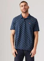Levi Housemark Polo overhemd, Kleding | Heren, Maat 52/54 (L), Blauw, Nieuw, Ophalen of Verzenden