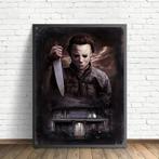 Canvas poster Halloween Michael Myers  - 40cmx60cm nieuw, Verzamelen, Film en Tv, Ophalen of Verzenden