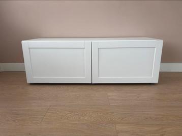 Witte Besta tv meubel