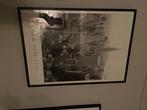 Posters New York incl lijst, Huis en Inrichting, 50 tot 75 cm, Ophalen of Verzenden, Zo goed als nieuw, Schilderij