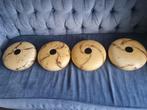 ANTIEK ART DECO HANG Lampenkappen 35 euro per stuk, Ophalen of Verzenden