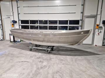 Aluminium sloep 5 mtr afwerk project elektrisch beschikbaar voor biedingen