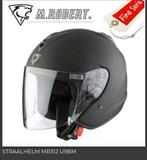 Mooie mat zwarte Jethelm M.Robert MR312 XL, Motoren, Overige merken, Dames, Ophalen of Verzenden, Tweedehands