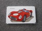 FERRARI EMAILLE RECLAMEBORD, Ophalen, Gebruikt, Reclamebord