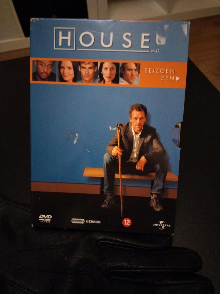 House M.D. Seizoen 1 DVD Boxset, Cd's en Dvd's, Dvd's | Tv en Series, Zo goed als nieuw, Drama, Boxset, Vanaf 12 jaar, Ophalen of Verzenden
