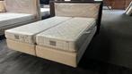Auping boxspring vlak 160 x 210, Ophalen, 210 cm, Tweepersoons, Zo goed als nieuw