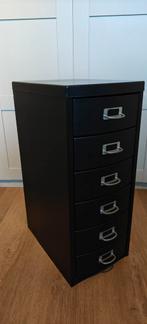 Stalen Ladenkast, Huis en Inrichting, Kasten | Roldeurkasten en Archiefkasten, Ophalen, Minder dan 50 cm, Gebruikt, Minder dan 100 cm