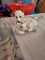 Glitter kerst ijsbeer beeldje, Diversen, Ophalen of Verzenden