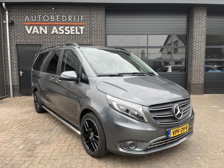 Mercedes-Benz Vito 114 CDI Lang 190pk DC Leer , Navi , Led, Auto's, Bestelauto's, Bedrijf, Te koop, ABS, Achteruitrijcamera, Airbags