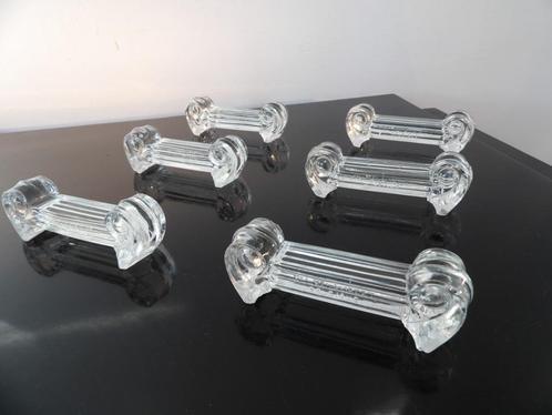 Art Deco Val st Lambert Messenleggers, Charles Graffart, Antiek en Kunst, Antiek | Glas en Kristal, Ophalen of Verzenden