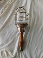 Antieke kooilamp scheepslamp hanglamp brons, Ophalen of Verzenden, Gelezen, Artiest