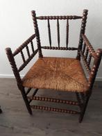 Antieke-nette- Bobbin fauteuil-65 euro-, Antiek en Kunst, Ophalen of Verzenden