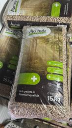 Vita Holz Palletkachelkorrels 15kg, Minder dan 3 m³, Ophalen, Overige houtsoorten, Blokken