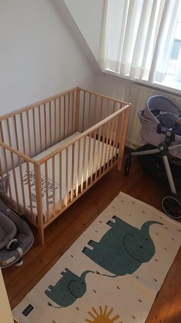 Prénatal Ledikant Ebbe Naturel + Prénatal Multicare Matras beschikbaar voor biedingen