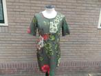 Kyra en co jurk, in olijfgroen, bloemen maat 42/44 nieuw, Kleding | Dames, Jurken, Maat 42/44 (L), Nieuw, Ophalen of Verzenden