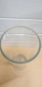 vaas glas kegel vorm dik glas, Huis en Inrichting, Woonaccessoires | Vazen, Ophalen of Verzenden