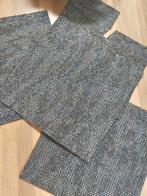 Grijsblauwe tapijttegels voor een Biod TL, bruinbander, Caravans en Kamperen, Caravan accessoires, Ophalen, Zo goed als nieuw