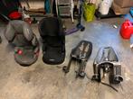 Set kinder fiets zitjes en auto stoel, Ophalen, Zo goed als nieuw