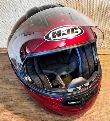 HJC systeemhelm medium met opberghoes en 2 sets handschoenen beschikbaar voor biedingen