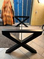 Metalen kruis poten , voeten voor tafel., Ophalen, Gebruikt, 100 tot 150 cm, 200 cm of meer