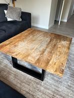 Mangohout salontafel, 50 tot 100 cm, Ophalen of Verzenden, Zo goed als nieuw, 50 tot 75 cm
