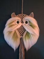 Macrame uilen met wol (30-50cm), Ophalen of Verzenden, Nieuw