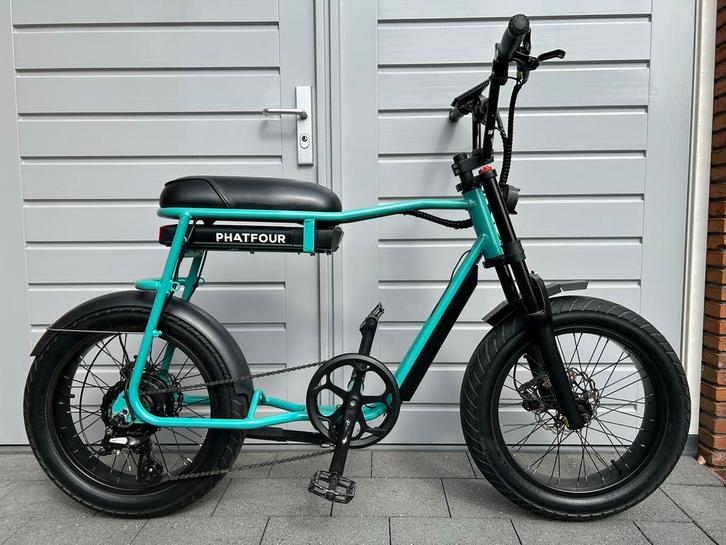 Phatfour FLS + Ocean Green - 630Wh - Kleuren display, Fietsen en Brommers, Elektrische fietsen, Overige merken, 59 cm of meer