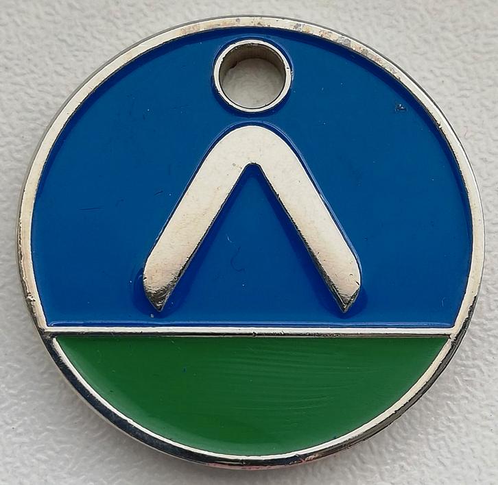 Winkelwagenmuntje Stad Rotterdam, Verzamelen, Winkelwagenmuntjes, Ophalen of Verzenden