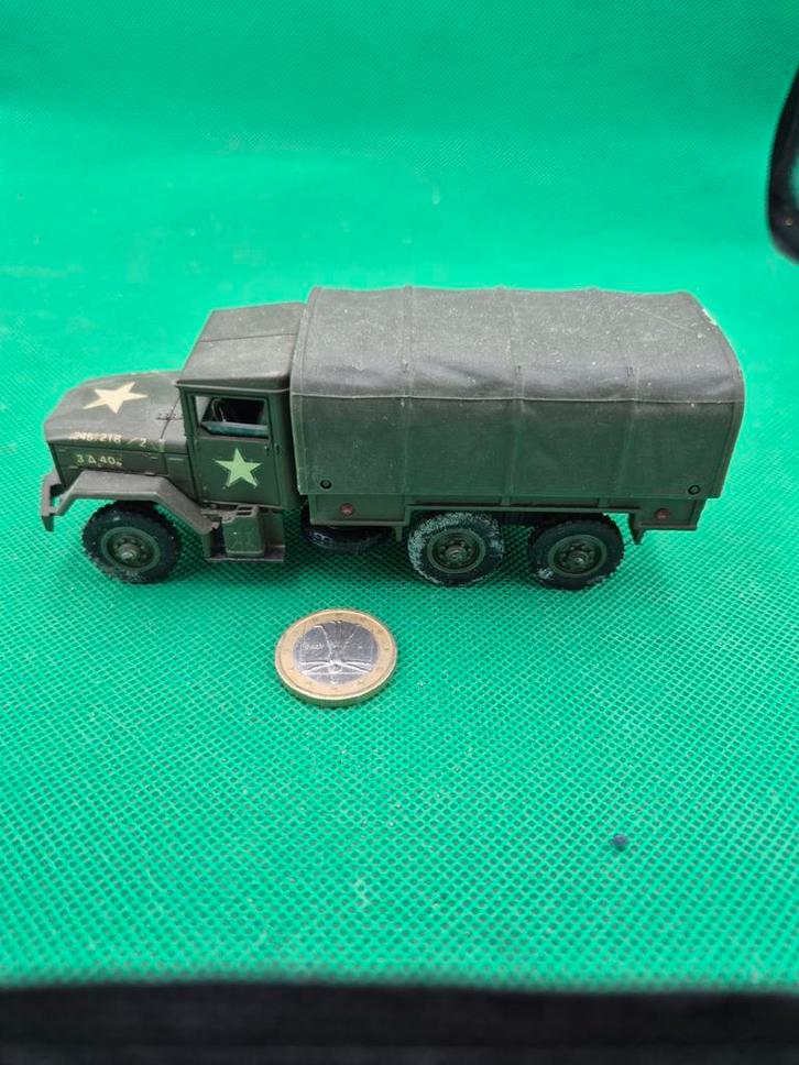 737 kaiser jeep 6x6 usa army solido 1/50, Hobby en Vrije tijd, Modelauto's | 1:50, Zo goed als nieuw, Bus of Vrachtwagen, Wsi