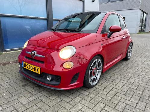 Mooie Fiat 500 1.4 Abarth  - airco - carplay - WEEKAKTIE, Auto's, Fiat, Bedrijf, ABS, Airbags, Airconditioning, Android Auto, Apple Carplay