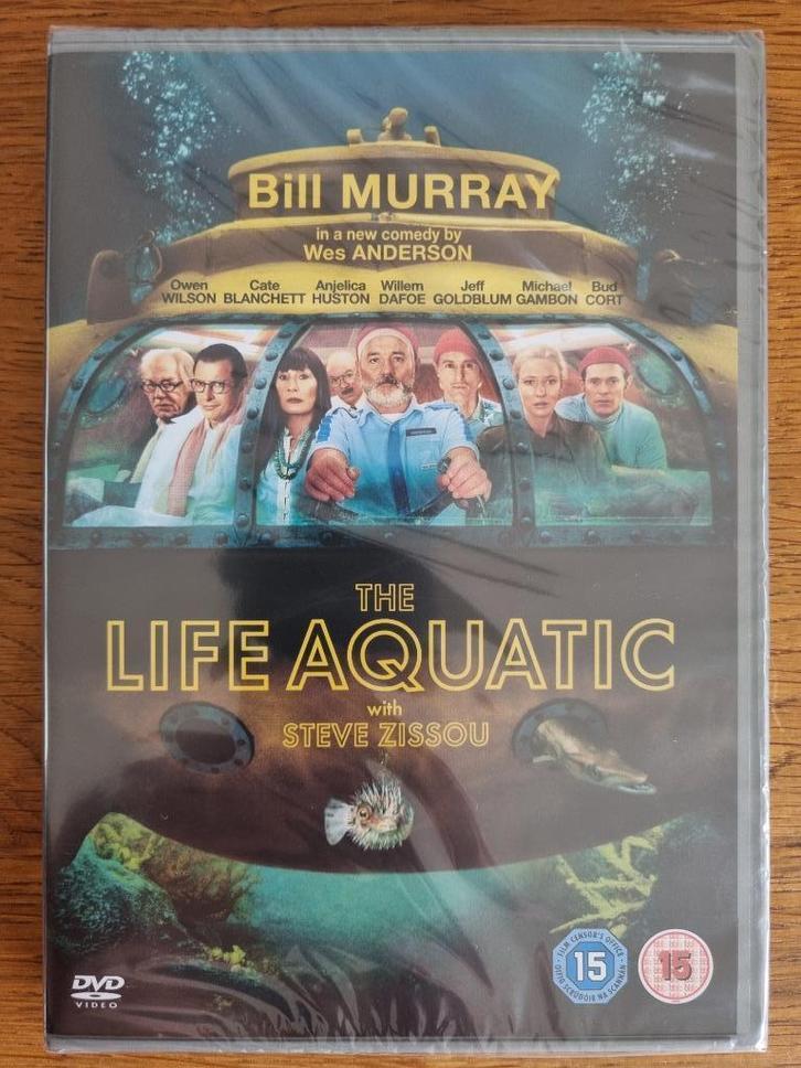 The Life Aquatic with Steve Zissou | Wes Anderson, Cd's en Dvd's, Dvd's | Filmhuis, Nieuw in verpakking, Overige gebieden, Vanaf 12 jaar