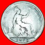 Ⰶ MISTRESS OF SEAS: GREAT BRITAIN PENNY 1873! SHIP! VICTORIA, Postzegels en Munten, Munten | Europa | Niet-Euromunten, Verzenden
