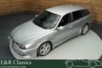 Alfa Romeo 156 GTA Sportwagon | Handgeschakeld | 2002, Auto's, Oldtimers, Zwart, 4 stoelen, Leder, Handgeschakeld