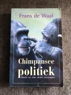 Frans de Waal.  Chimpansee politiek, Boeken, Ophalen of Verzenden, Zo goed als nieuw, Frans de Waal