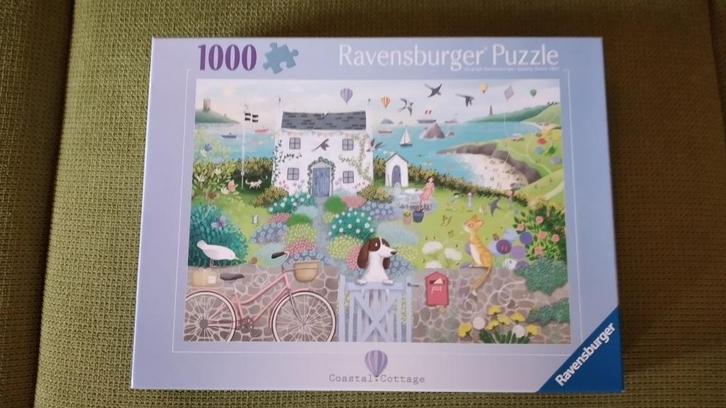 Ravensburger puzzel 1000 stuks, z.g.a.n., Hobby en Vrije tijd, Denksport en Puzzels, Zo goed als nieuw, Legpuzzel, 500 t/m 1500 stukjes