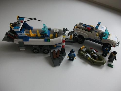 LEGO set 60045 Police Patrol, Kinderen en Baby's, Speelgoed | Duplo en Lego, Gebruikt, Lego, Complete set, Ophalen of Verzenden