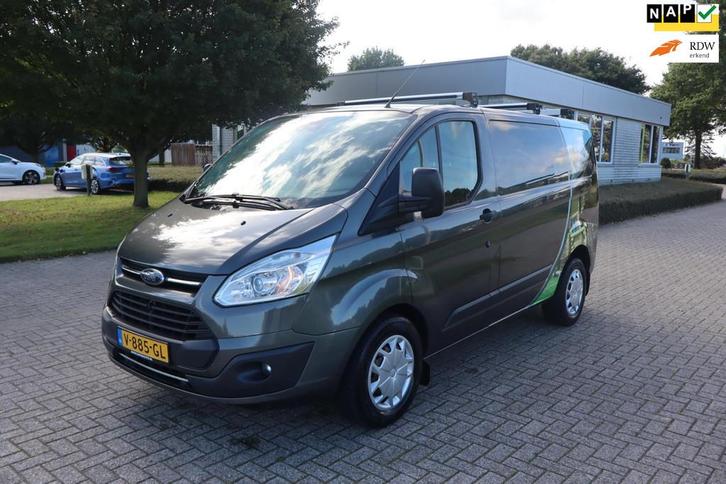 Ford Transit Custom 270 2.0 TDCI L1H1 Trend Automaat, Auto's, Bestelauto's, Bedrijf, Te koop, ABS, Airconditioning, Bochtverlichting