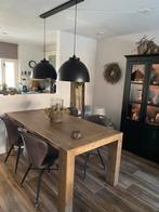 4 stoelen Pronto, Ophalen, Zo goed als nieuw, Grijs, Stof