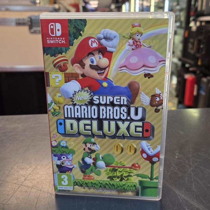 Switch Game | Super Mario Bros U Deluxe, Spelcomputers en Games, Spelcomputers | Nintendo Switch, Zo goed als nieuw