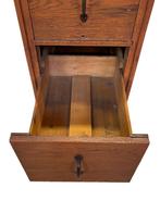 Antieke Oude Eiken Notariskast Eye Catcher Ladekast Jaren 30, Antiek en Kunst, Ophalen