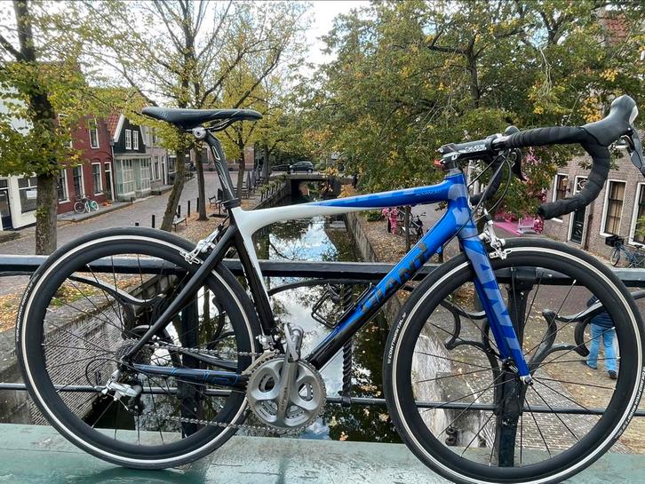 Giant TRC Advanced full carbon racefiets ( Ultegra), Fietsen en Brommers, Fietsen | Heren | Sportfietsen en Toerfietsen, Zo goed als nieuw