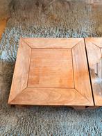 2 kleine tafeltjes., Huis en Inrichting, Antiek, 50 tot 100 cm, 50 tot 75 cm, Zo goed als nieuw