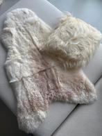 Prachtige set IJSLANDS schapenvacht + kussen, Ophalen of Verzenden, Nieuw