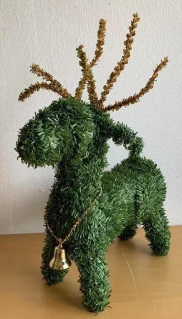 Rendier van kunst-dennen; kerstrendier, kerstversiering, Diversen, Kerst, Nieuw, Ophalen of Verzenden