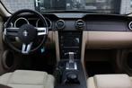 Ford USA Mustang 4.6 V8 GT / Leer / Navigatie / Automaat, Auto's, Automaat, Achterwielaandrijving, Gebruikt, 4 stoelen