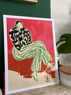 Moderne Kunst Poster - Vrouw, Ophalen of Verzenden