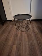 Bijzettafel/ tafel, Huis en Inrichting, Ophalen, Minder dan 55 cm, Metaal of Aluminium, Rond