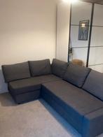 FRIHETEN hoekslaapbank + 2 extra rugkussens, Ophalen, Hoekbank, Zo goed als nieuw, 200 tot 250 cm