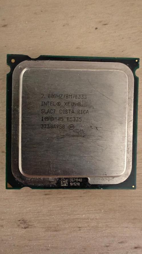 Intel Xeon E5335 LGA 771 quadcore 2Ghz, Computers en Software, Processors, Gebruikt, 2-core, 4-core, 2 tot 3 Ghz, Ophalen of Verzenden